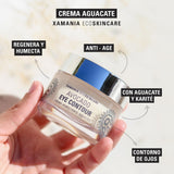 XAMANIA Contorno de Ojos I Crema Facial Anti-Age con Súper Ingredientes Naturales para Tratamiento de Arrugas, Bolsas y Ojeras. Eye Cream [Orgánico y Efectivo] Alisa, Regenera e Ilumina. Cruelty Free