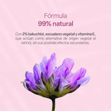 TEIA COSMETICOS Serum facial 2% Bakuchiol reduce arrugas y líneas de expresión, alternativa natural al retinol