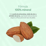 TEIA COSMETICOS Protector facial en polvo FPS30 matificante con color 100% mineral (Medio)