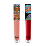 ▶ Republic Cosmetics Yuya   Set de 2 Labiales Líquidos "Bonita", Color Durazno