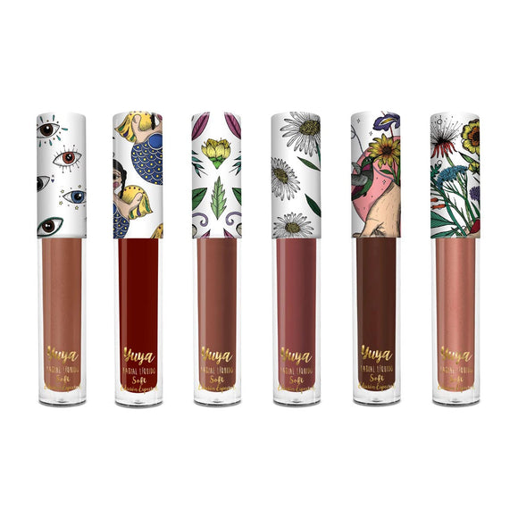 ▶ Republic Cosmetics Yuya   - Paquete 6 Labiales Soft
