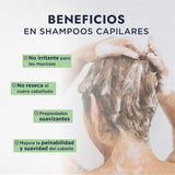 ▶ HEBBE - Coco Glucósido, Tensioactivo Suave y Biodegradable para Cosméticos, 5 kg