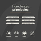 Multivitamínico para Mujer | 90 cápsulas 650 mg por porción. Colágeno Hidrolizado, Biotina. Ingredientes naturales. Womens Blend. B Life.