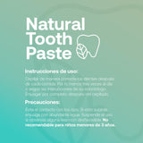 ▶ B Life  Pasta Dental Natural sin Flour, Paquete con 6 Unidades de 148 ml. Pasta de Dientes con más de 94% de Ingredientes Naturales. B Life.
