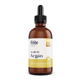 ▶ HEBBE   - ACEITE DE ARGÁN PARA MEZCLA CON ACEITES ESENCIALES | Hidratante Piel | Aceite Vegetal Cosmético | Cuidado Labios y Anti-Envejecimiento | 50 ml | Natural y Libre de Químicos | Perfecto para Aromaterapia y Masajes