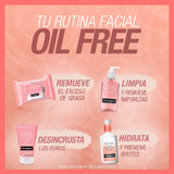 ▶ Neutrogena Toallitas limpiadoras Neutrogena Oil Free Ácido Salicílico 25 pzs