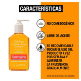 ▶ Neutrogena Limpiador Facial Neutrogena Oil Free Sin Aceite 177 ml