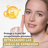 ▶ HEBBE  - Vitamina E Líquida 100% Pura, Antioxidante y Nutritiva para Piel y Cabello, 500 g