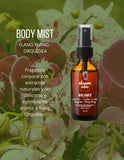 OLEUM VITAE Kit Dúo Body Lotion y Body Mist Orquídea-Ylang Ylang. Crema Corporal y Fragancia con Aceite Esencial de Ylang Ylang.
