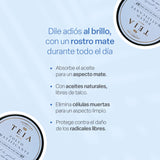 TEIA COSMETICOS Polvo matificante y fijador sin color 100% ingredientes naturales 30 g Libre de talco