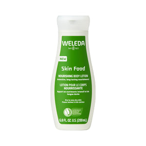 Weleda Skin Food Nourishing Body Lotion, 6.8 Fluid Ounce, Plant Rich Moisturizer with Pansy, Chamomile and Calendula