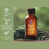 OLEUM VITAE Aceite Esencial de Lavanda 120ml. Lavandula Angustifolia. 100% Puro y Orgánico. Certificado USDA ORGANIC. Aplicación Interna, Externa y Aromática.