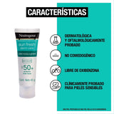 ▶ Neutrogena  Sun Fresh sin Color FPS50 40G 2 Pack