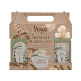 ▶ Republic Cosmetics Yuya  Set Tratamiento Capilar FRESCO Y PURIFICANTE para CRECIMIENTO con MENTA, ROMERO Y LAVANDA