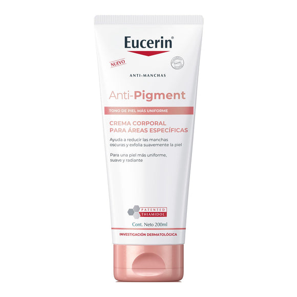 ▶ Eucerin Anti-Pigment Crema Corporal para Áreas Específicas (200ml) Ayuda a reducir manchas oscuras para una piel más uniforme, suave y radiante