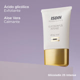▶ ISDIN ISDINCEUTICS Glicoisdin 25 Intense, Gel Facial Efecto Peeling con Ácido Glicólico, 50 ml