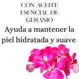 Fragancia Corporal Con Aceite esencial De Geranio Vainilla 60ml