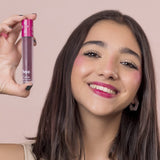 ▶ Republic Cosmetics Yuya  Republic Cosmetics Yuya Tinta multiusos Fugaz de larga duración para labios, ojos y mejillas con extracto de Aloe Vera Color Fucsia