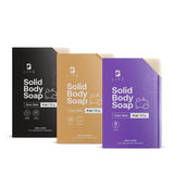 ▶ B Life  Paquete de 6 Barras Limpiadoras para Cuerpo y Manos de 113 g. Barras de Jabón de Carbón Activado con Aceite de Argan, Vainilla con Naranja y Lavanda. Ingredientes 100 % Naturales. Kit Solid Body Soap B Life.