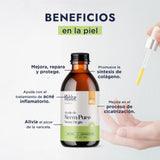 ▶ HEBBE - Aceite de Neem | Mejora, Repara y Protege la Piel | Promueve la Síntesis de Colágeno y Ayuda en el Tratamiento del Acné Inflamatorio | Alivia el Picor de la Varicela | Contenido de 250 ml