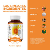 LIFEED Suplemento Alimenticio Multivitaminico Hombre y Mujer en Cápsulas con Vitamina D (Vitamina D3), Magnesio, Calcio, Zinc, Fosforo, Aloe Vera (Sabila) | 60 Cápsulas para 2 Meses | 1 Cápsula al Dia