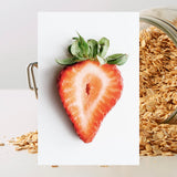 ▶ RAW SUGAR  Acondicionador sin Enjuague para Niños, Desenreda el Cabello Grueso y Rebelde, con Leche de Avena y Fresa, Aceite de Ricino, Prensado en Frío, Vegano, Libre de Sulfatos y Parabenos, 177 ml