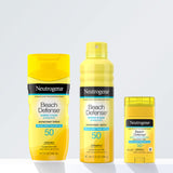 ▶ Neutrogena  | Bloqueador Protector Solar Facial 50 en Stick | Protector en Barra | Solar Beach Defense | Resistente al Agua | Apto Pieles Grasas y Mixtas | Oil Free | 42 Gr