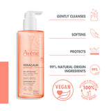 ▶ Avene XeraCalm Nutrition, Gel limpiador nutritivo, 500ml