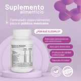 Vitaminas para Mujer - Multivitaminico Mujer - Compuesto con Omega 3, Vitaminas B C D, Colágeno y más - 30 Cápsulas 1 Mes de Suministro - Sin azucar Sin Gluten - ZeroNovo