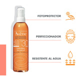 ▶ Avène, Aceite Corporal con Protección Solar, FPS 30, 200ml