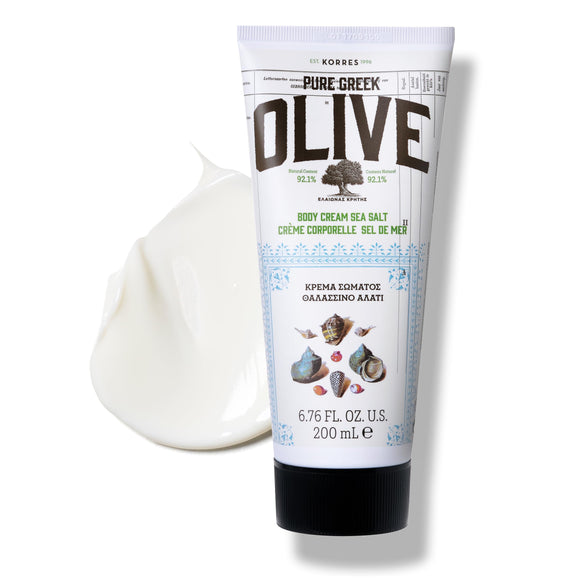 KORRES Olive Body Cream, Sea Salt, 6.76 fl. oz.