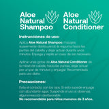 ▶ B Life   Kit Shampoo y Acondicionador Natural de 800ml C/U sin Sulfatos ni Parabenos con Ingredientes Naturales. Natural Conditioner and Shampoo B Life.