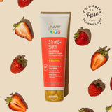 ▶ RAW SUGAR Crema para Peinar para Niños, Suaviza y Desenreda los Nudos, Reduce Frizz, con Aceite de Semilla de Baobab y Vitamina B5, Prensado en Frío, Vegano, Libre de Sulfatos y Parabenos, 103 ml