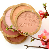 Zao Organic Makeup - Púrpura oscura compacta de Blush 323-0,32 oz.