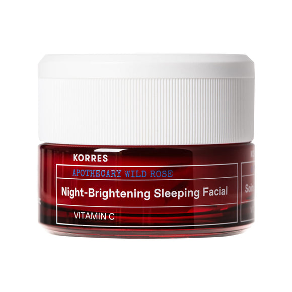 KORRES Wild Rose Night-Brightening Sleeping Facial 40 Ml, 1.4 fl. oz
