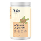 ▶ HEBBE  - Manteca de Karité 1kg | Protege y Nutre | Combate Envejecimiento | Revitaliza Piel Seca | Ideal para Masajes | Rico en Vitaminas y Antioxidantes.