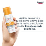 ▶ Eucerin Protector solar facial anti edad con ácido hialurónico FPS 50+, Sun, 50 ml