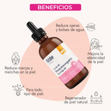 ▶ HEBBE  - Aceite de rosa mosqueta 100 ml | Previene cicatrices y estrías de la piel | Regenera y reafirma la piel | Reduce y elimina manchas | Estimula la circulación sanguínea | Util para masajes faciales | Contenido: 100 ml
