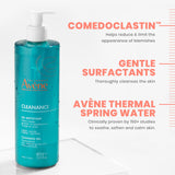 ▶ Avene Cleanance Cleansing Gel Soap Free Cleanser for Acne Prone, Oily, Face & Body, Pump, 13.5 oz.