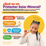 UV ZERO - Bloqueador Solar Mineral en Barra para Niños | FPS 50 | Protección UVA/UVB | Hipoalergénico y Libre de Fragancias | Dermatológicamente Probado | Ideal para Rostro | Ingredientes Naturales, Sensación Ligera Mate | 18g (1 Unidad)