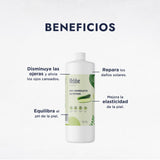 ▶ HEBBE- Hidrolato de Pepino 1 L | Disminuye Arrugas y Ojeras | Alivia Ojos Cansados | Desinflama y Evita Enrojecimiento | Reparador de Daños Solares | Contenido de 1 L