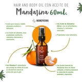 OLEUM VITAE Kit Cuidado de la Piel Mandarina. Con Aceite Esencial de Mandarina. Hidratación Profunda