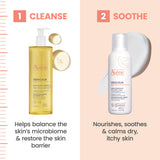 ▶ Avène Xeracalm a.d crema relipidizante, piel seca/picazon, 200ml + Eau Thermale Avene XeraCalm A.D Lipid-Replenishing Cleansing Oil, Atopic Dermatitis, Eczema-Prone, Fragrance-Free, Pump, 13.5 oz.