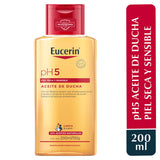 ▶ Eucerin Ph5 Aceite de Ducha para Piel Sensible o Seca, 200 ml