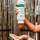 ▶ RAW SUGAR , Scalp Restore, Shampoo, Restaura el Cuero Cabelludo, con Carbón Activado, Árbol de Té y Aceite de Moringa, Prensado en Frío, Vegano, Libre de Sulfatos, Siliconas y Parabenos, 532 ml