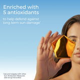 ▶ Eucerin - Loción de protección solar facial Sun Oil Control SPF 50 con minerales que absorben el aceite, botella de 2.5 onzas líquidas