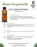 OLEUM VITAE Aceite Esencial de Moringa. Moringa Oleifera. 100% Puro y Orgánico. Certificado USDA ORGANIC. Aplicación Interna y Externa. 15ml