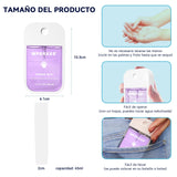 ▶ POCKET CARE  Desinfectante de Manos en Spray Power Mist, Limpia Tus Manos, Spray Antibacterial para Manos, Desinfectante de Manos en Aerosol Touch - 45ml (Vainilla)