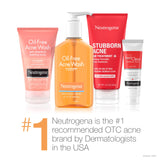 ▶ Neutrogena - Gel para manchas de acné Rapid Clear Stubborn, 1 onza