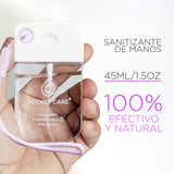 ▶ POCKET CARE  | KIT Desinfectante Spray - Sin Alcohol | 50ml - VERBENA | Antibacterial Spray de Bolsillo Orgánico + REFILL 200ml | Sanitizante para Manos | Hand Sanitizer 100% Natural